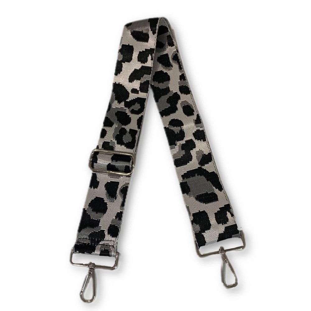 Ahdorned Guitar Style Animal Print Handbag Strap (Three Colors)- Silver  Hardware — DazzleBar